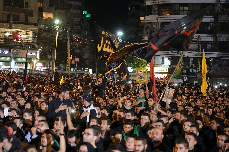 إحياء ليلة العاشر من محرم 1439هـ في الضاحية الجنوبية لبيروت - الجاموس 